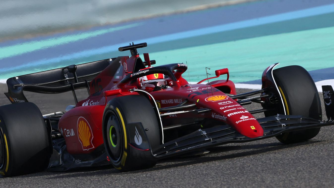 Forma-1, Bahreini Nagydíj, péntek, Leclerc, Ferrari 