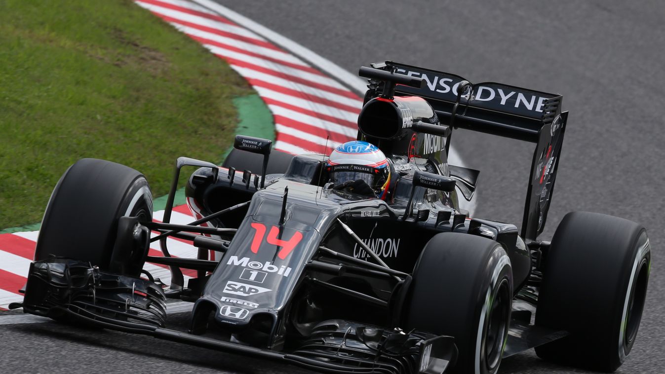 Forma-1, Fernando Alonso, McLaren Honda, Japán Nagydíj 