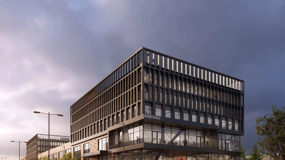 Hatalmas épületkomplexum épül a Puskás Ferenc Stadion metróállomás