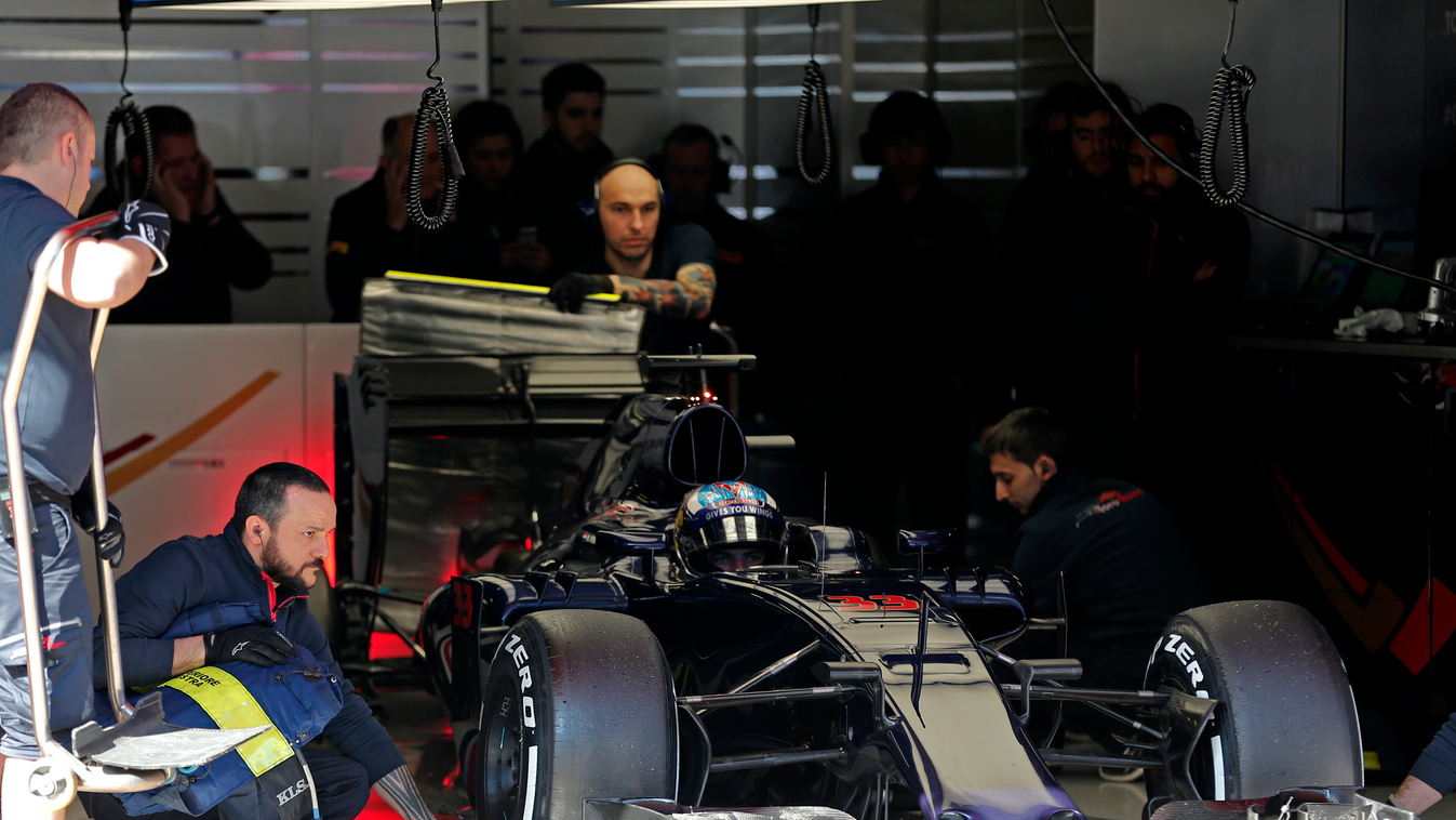 Forma-1, Max Verstappen, Scuderia Toro Rosso, Barcelona teszt 