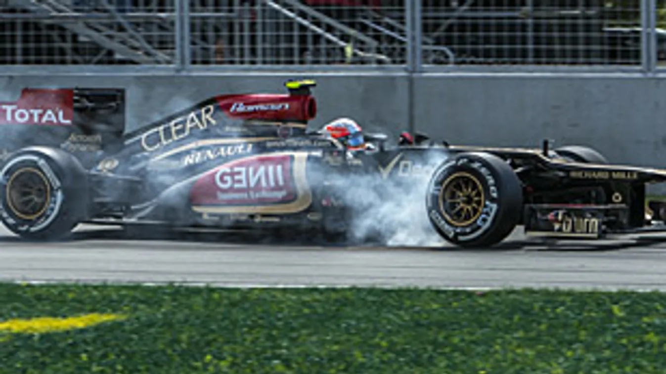 Forma-1, Romain Grosjean, Lotus, Kanadai Nagydíj