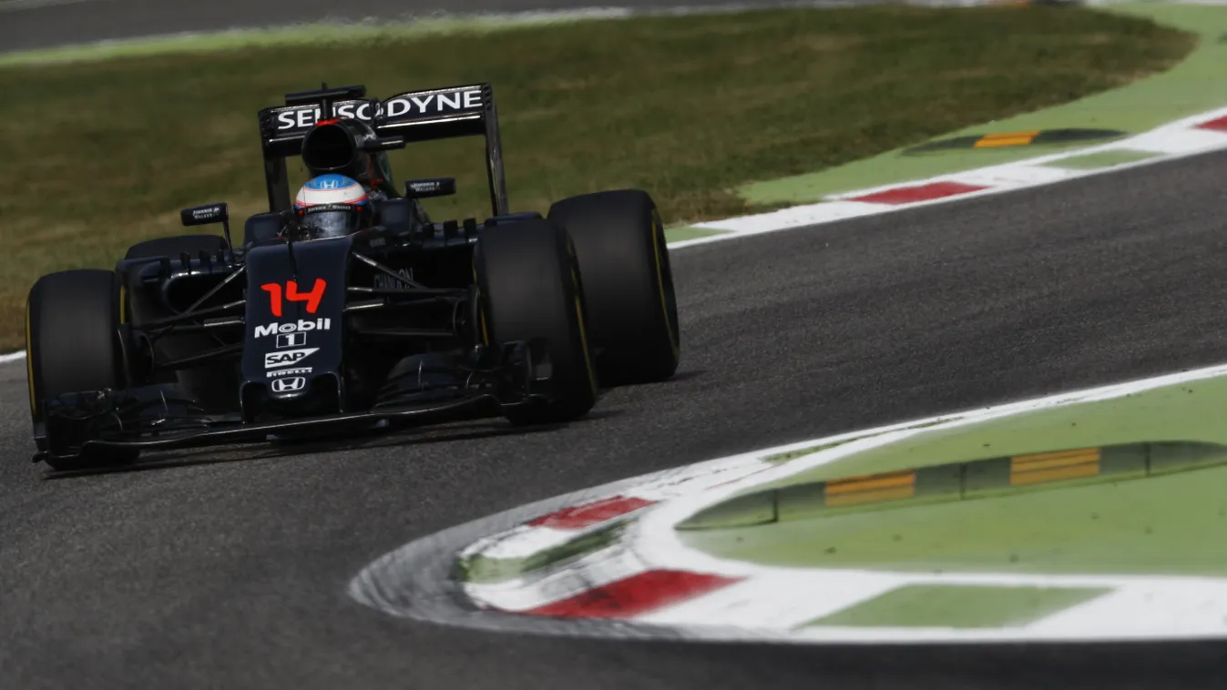 Forma-1, Fernando Alonso, McLaren Honda, Olasz Nagydíj 