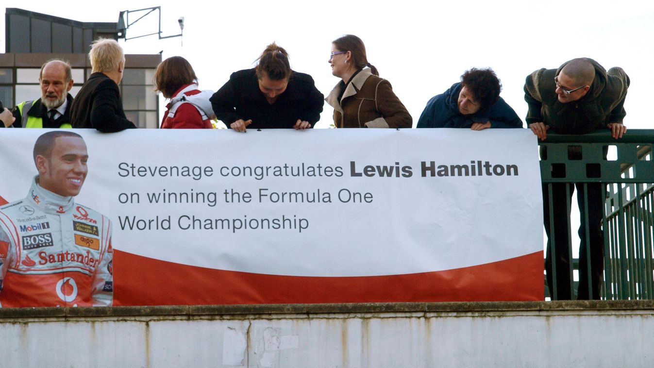 Forma-1, Lewis Hamilton, Stevenage 