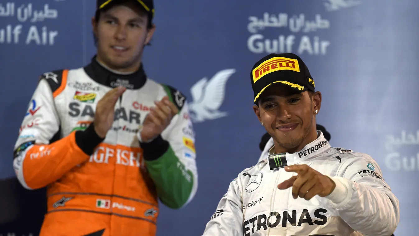 Forma-1, Sergio Pérez, Lewis Hamilton, Bahreini Nagydíj 