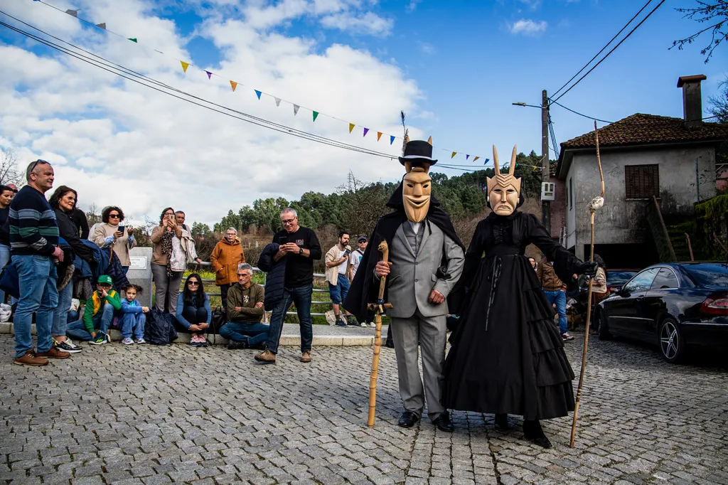 farsangi felvonulás, Portugália, Lazarim fesztivál, karnevál, 