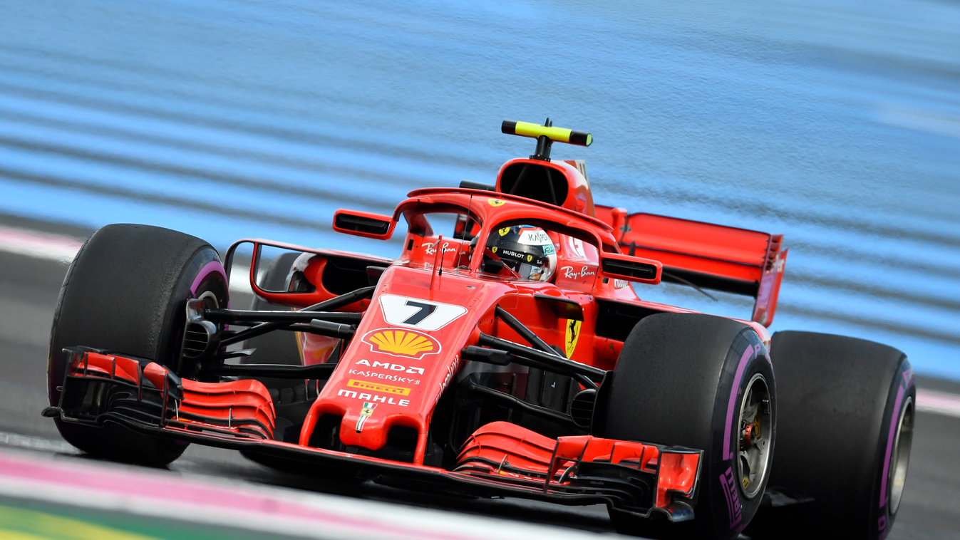 A Forma-1-es Francia Nagydíj, Kimi Räikkönen, Scuderia Ferrari 