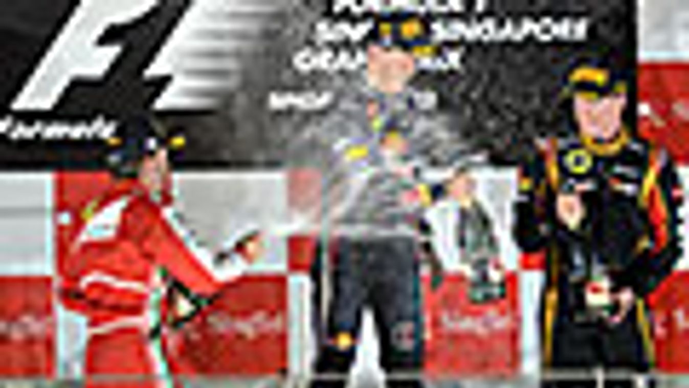 Forma-1, Fernando Alonso, Sebastian Vettel, Kimi Räikkönen, Szingapúri Nagydíj