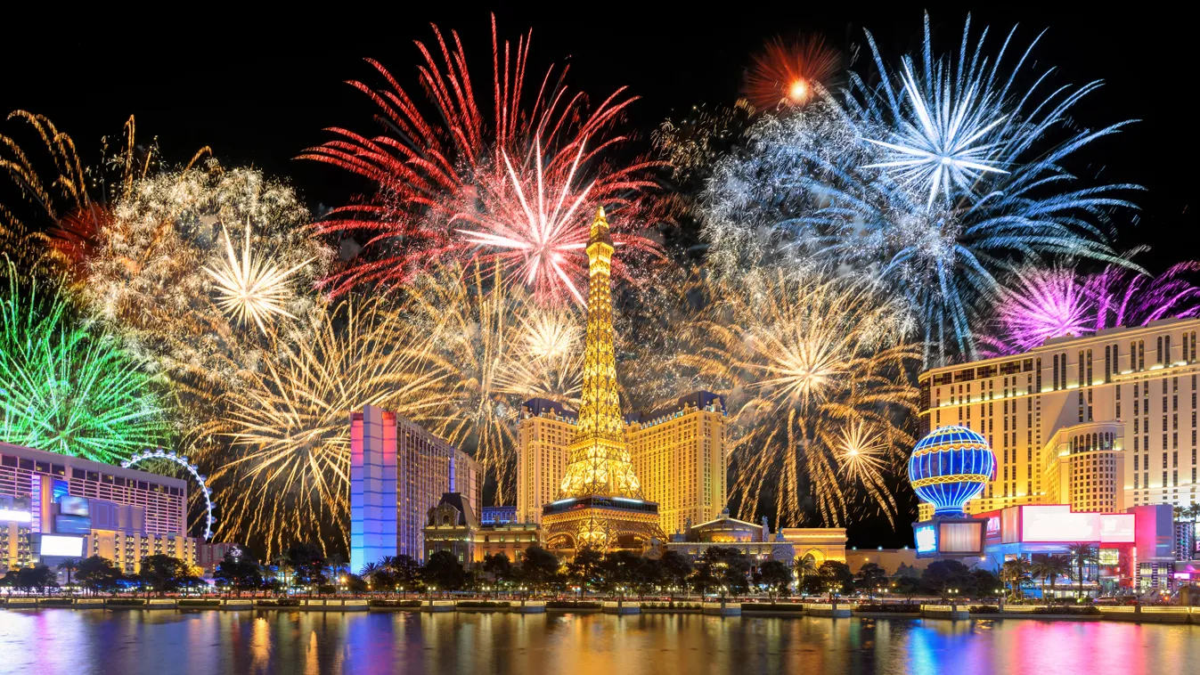 a világ legnagyobb szilveszteri bulijai, Las Vegas 