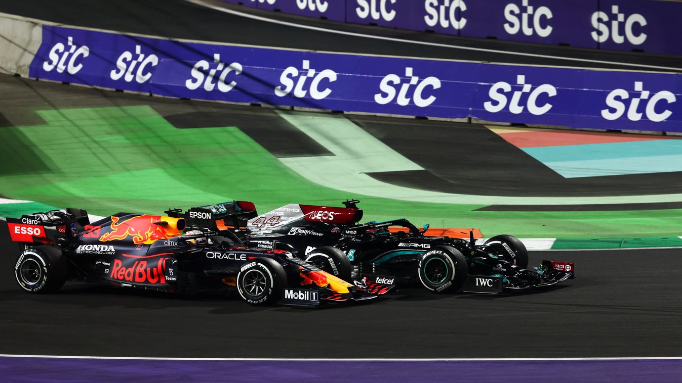 Forma-1, Szaúd-arábiai Nagydíj, Lewis Hamilton, Mercedes, Max Verstappen, Red Bull 