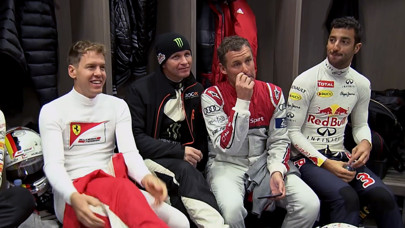 Bajnokok Tornája, Sebastian Vettel, Tom Kristensen, Daniel Ricciardo 