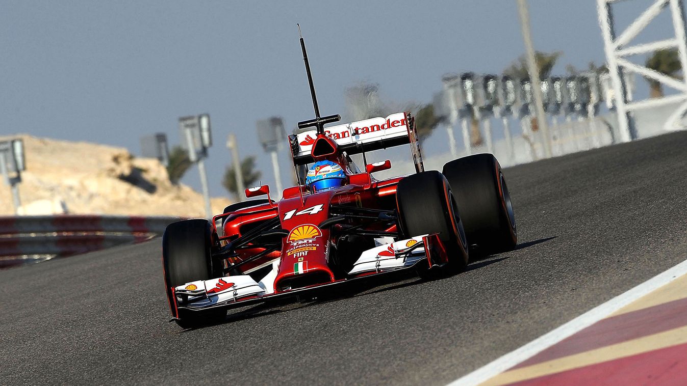 Forma-1, Fernando Alonso, Ferrari, teszt 