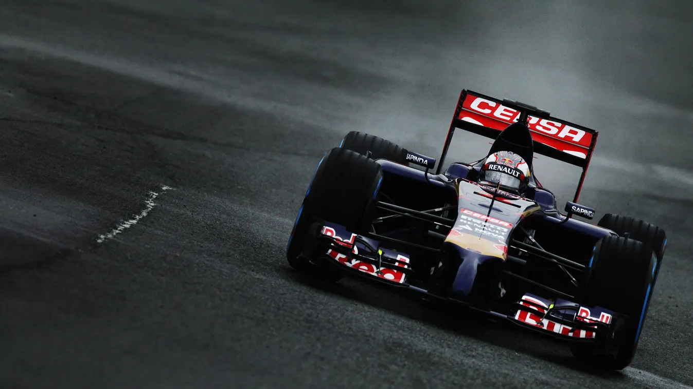 Forma-1, Danyiil Kvjat, Toro Rosso, teszt, eső 