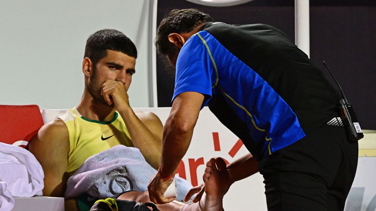 Megsérült a világsztár teniszező: csúnyán aláfordult a bokája, nagy fájdalmai voltak