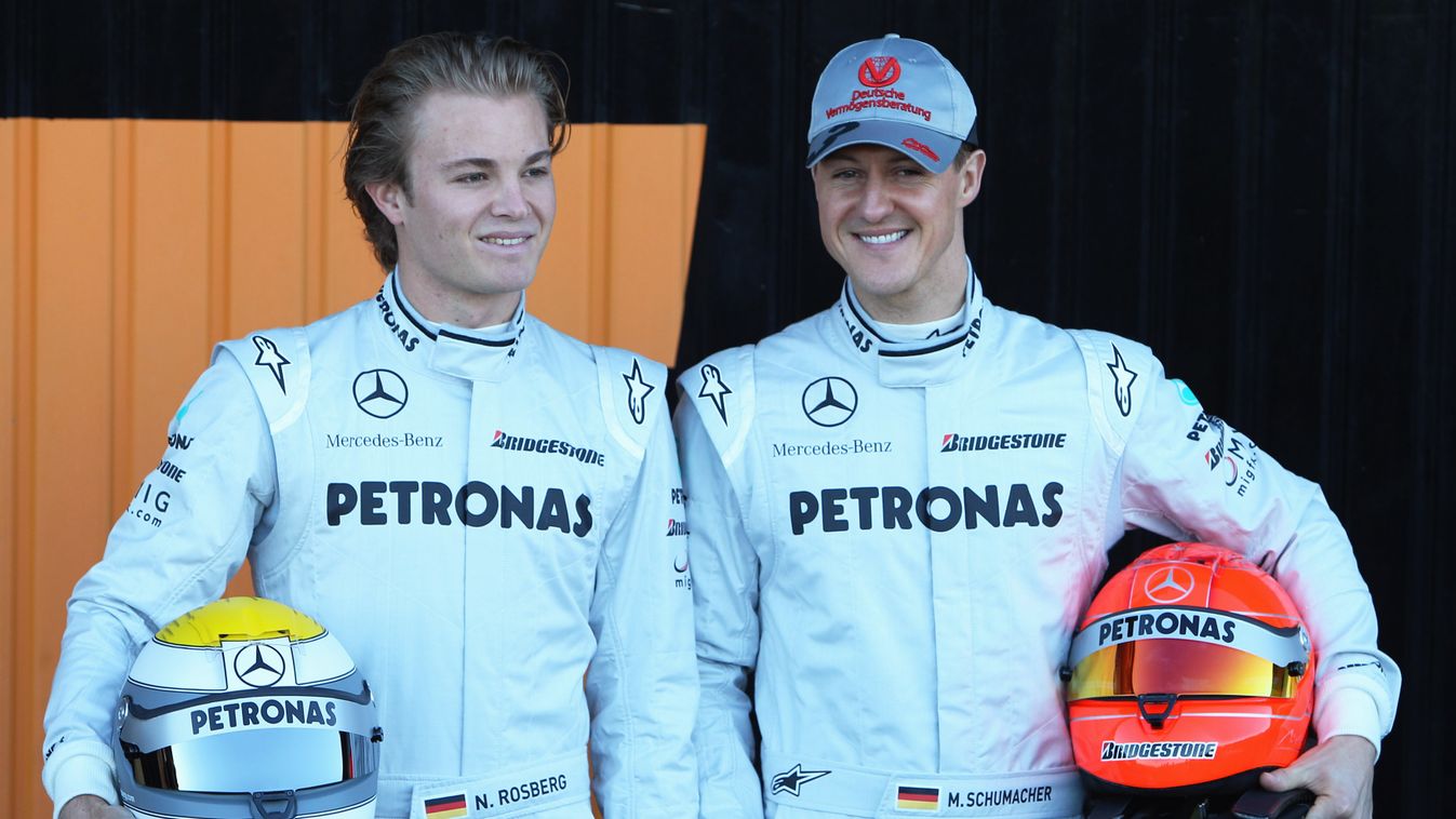 Forma-1, teszt, Valencia, 2010, Michael Schumacher, Nico Rosberg, Mercedes 
