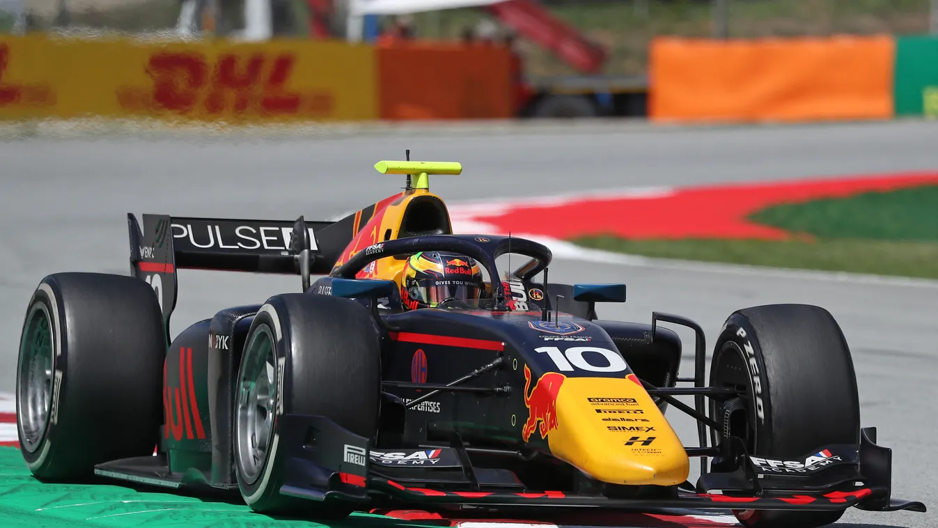 Formula 2 Championship - Round 7:Barcelona - Feature Race Hitech Pulse-Eight motorsport Barcelona Catalunya Circuit FIA FIA Formula 2 Championchip sports news Urbanandsport Nurphoto Horizontal RACE 