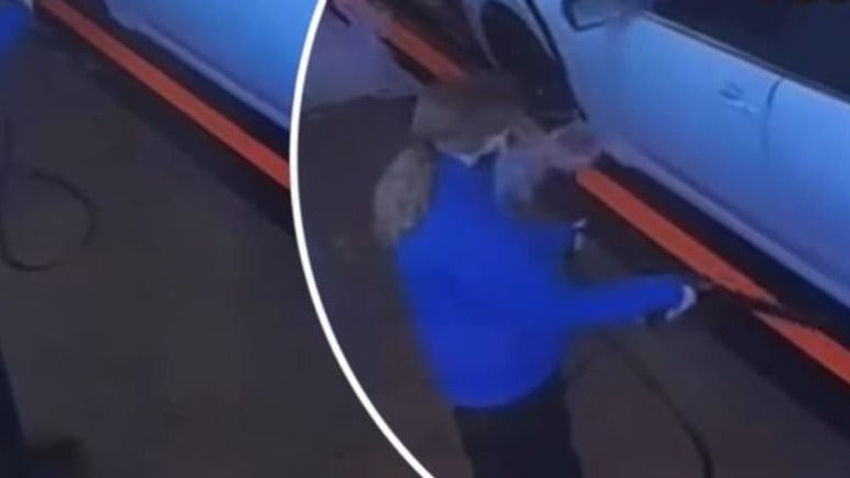 Limonádéval öntötték nyakon egy autómosó dolgozóját, keményen visszavágott - videó