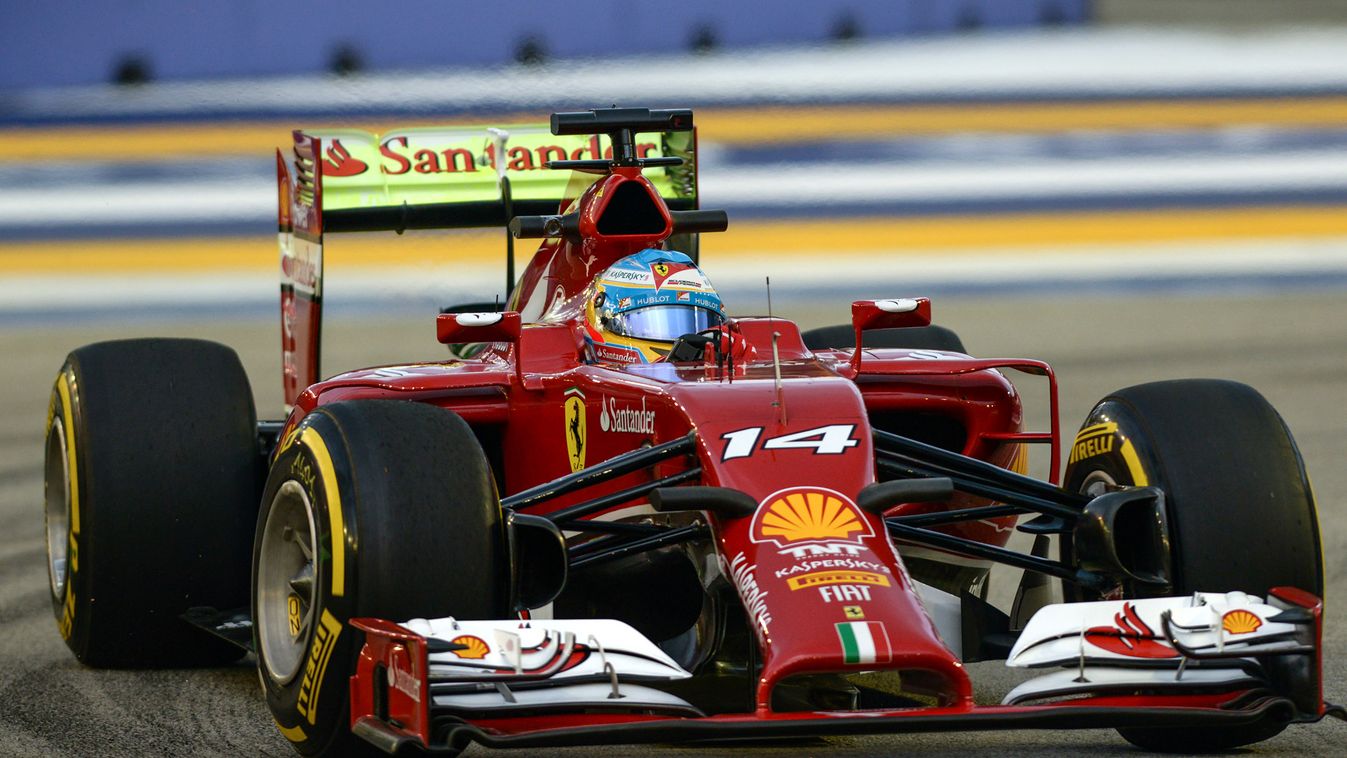 Forma-1, Fernando Alonso, Ferrari, Szingapúri Nagydíj 