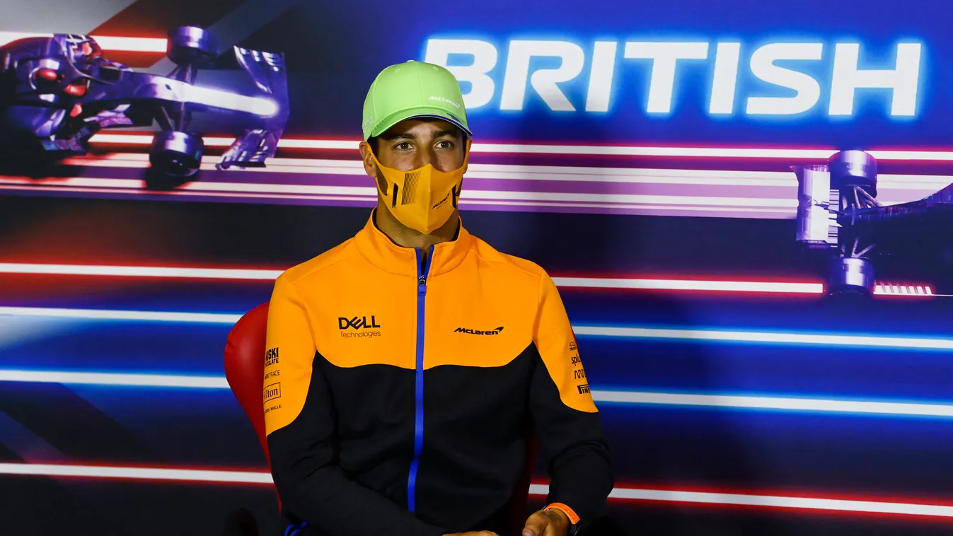 Forma-1, Daniel Ricciardo, Brit Nagydíj 2021, csütörtök 