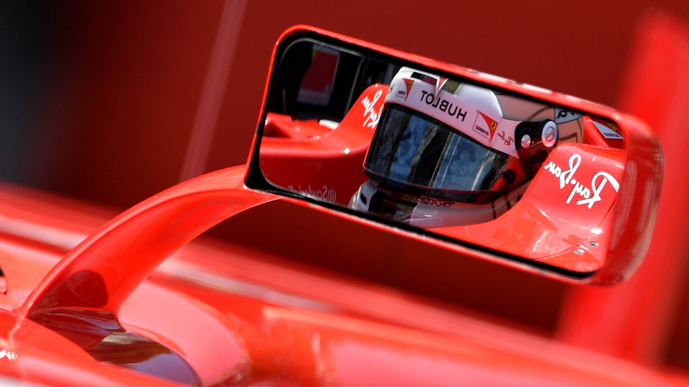 Forma-1, Sebastian Vettel, Scuderia Ferrari, tükör 