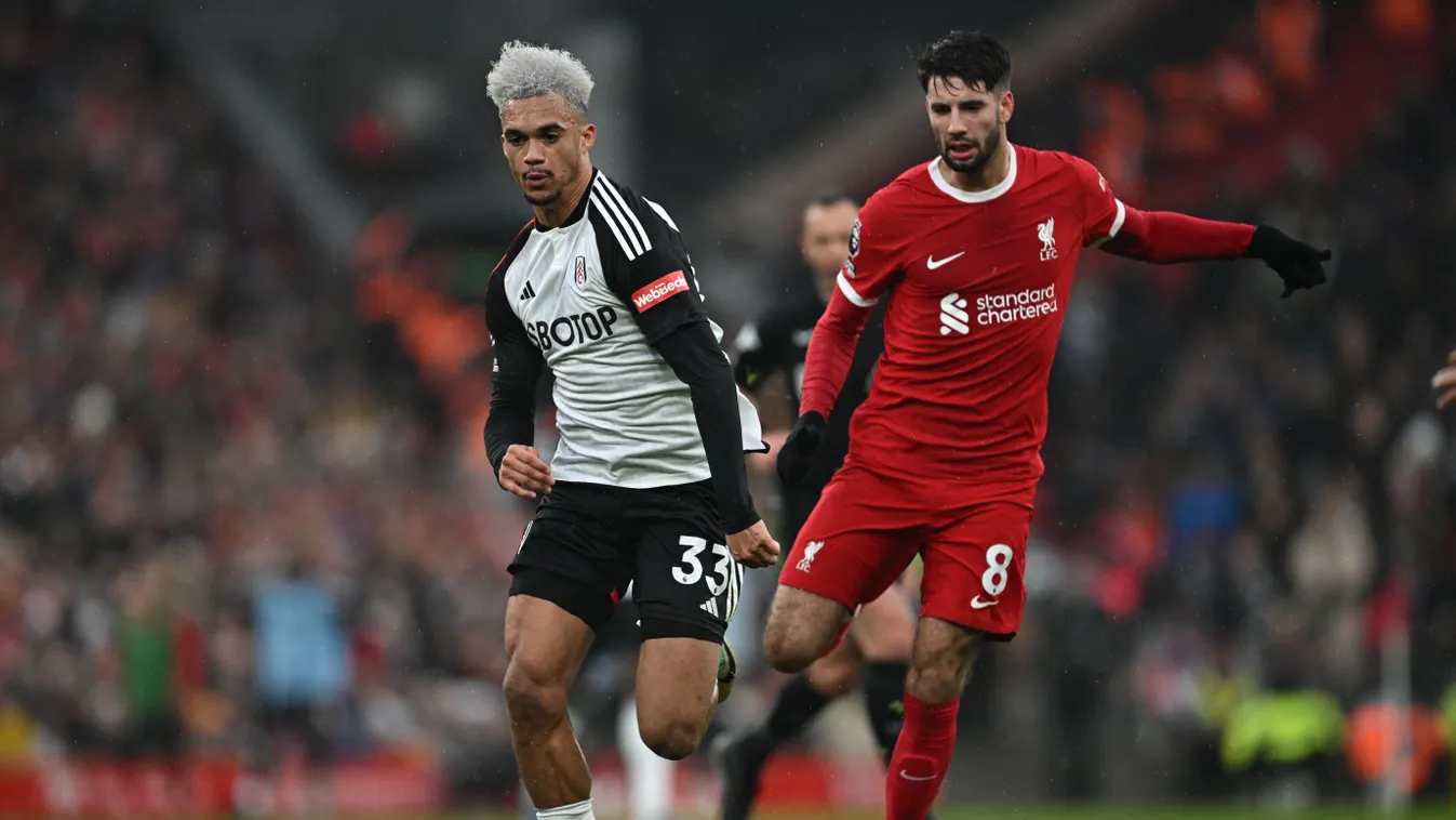 Antonee Robinson, Szoboszlai Dominik, Liverpool, Fulham 