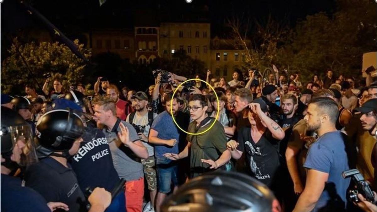 Szélsőbaloldali bűnöző verte szét a józsefvárosi Fidesz-irodát