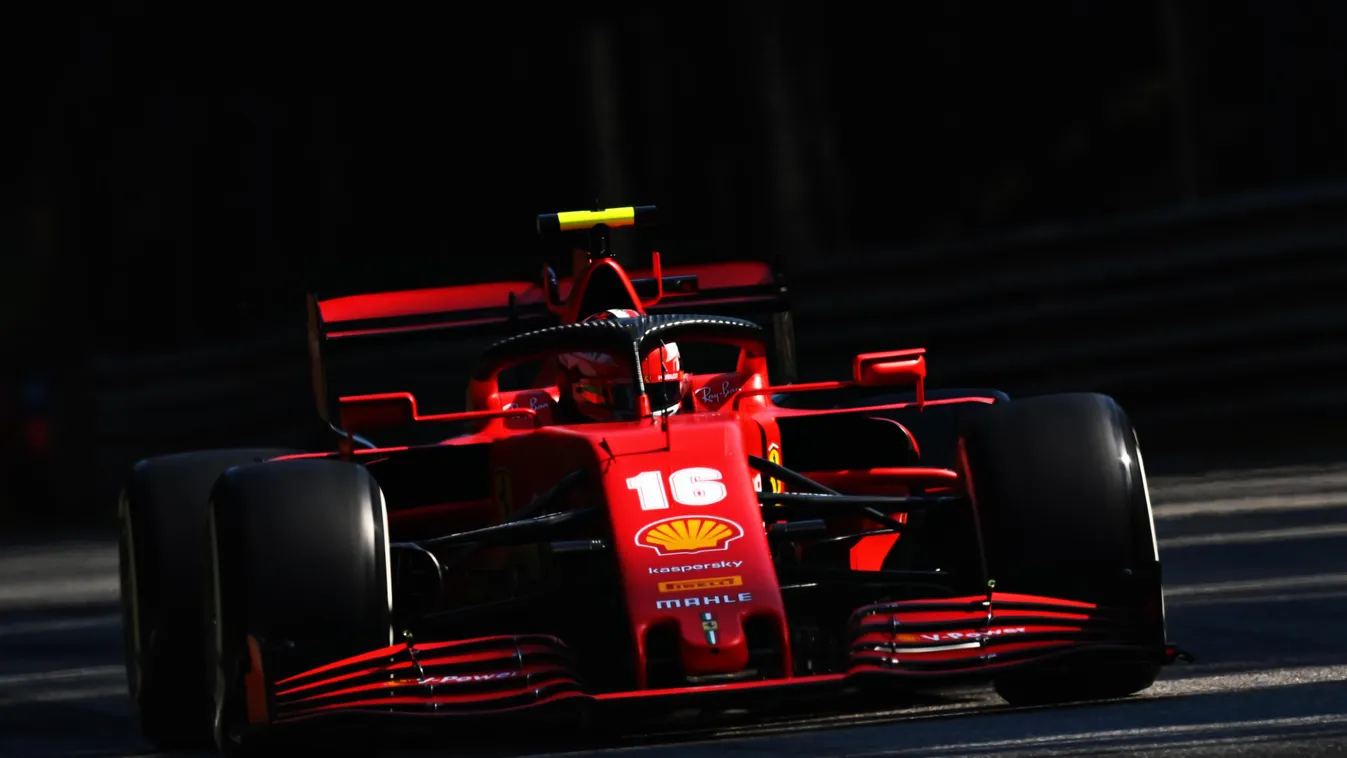 Forma-1, Charles Leclerc, Ferrari, Olasz Nagydíj, 2020 péntek 