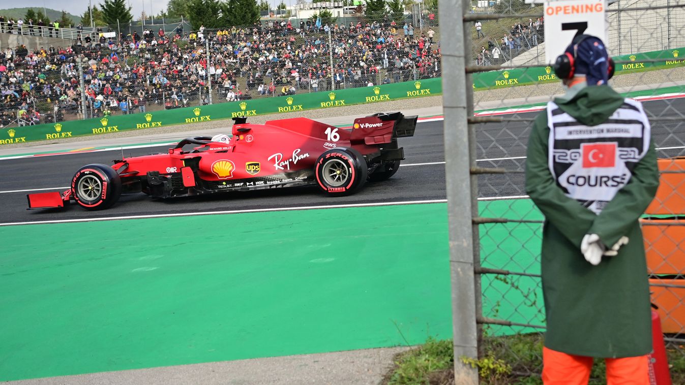 Forma-1, Török Nagydíj, Charles Leclerc, időmérő, Ferrari 