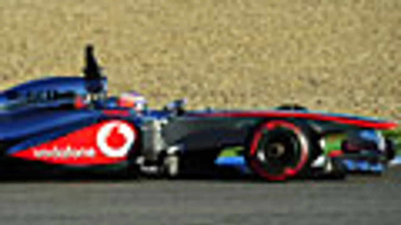 Forma-1, Jenson Button, McLaren, teszt