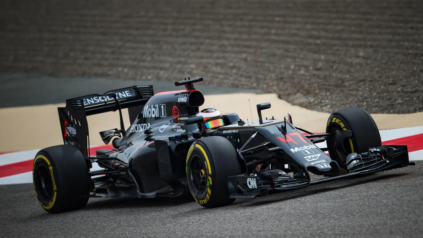 Forma-1, Stoffel Vandoorne, McLaren, Bahrein 