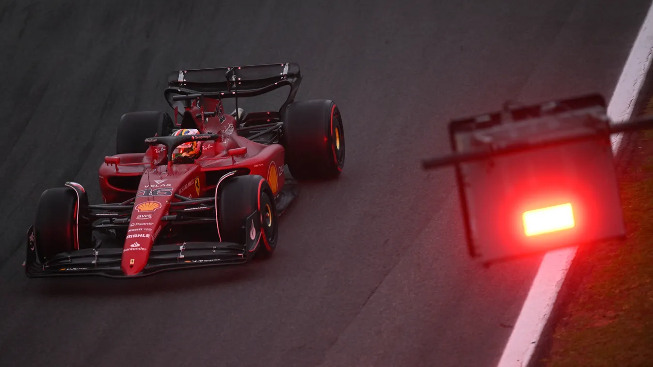 Forma-1, Charles Leclerc, Ferrari, Sao Pauló-i Nagydíj 2022, péntek 
