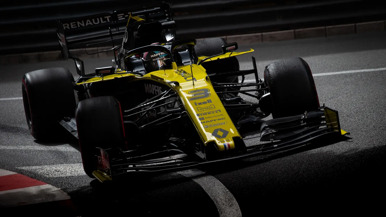 Forma-1, Monacói Nagydíj, csütörtök, Daniel Ricciardo, Renault 