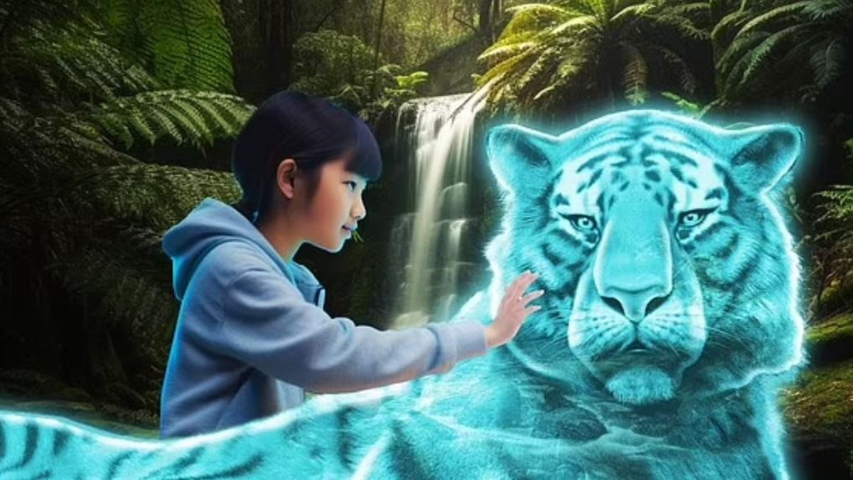 Ilyen a világ első hologramos állatkertje, ami tele van meglepetésekkel - videó