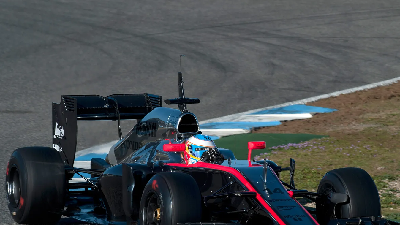 Forma-1, McLaren, Alonso, teszt 