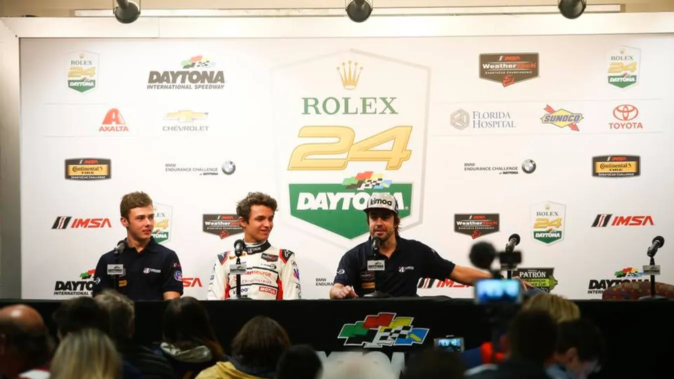 Daytonai 24 órás verseny, Phil Hanson, Lando Norris, Fernando Alonso, United Autosports 