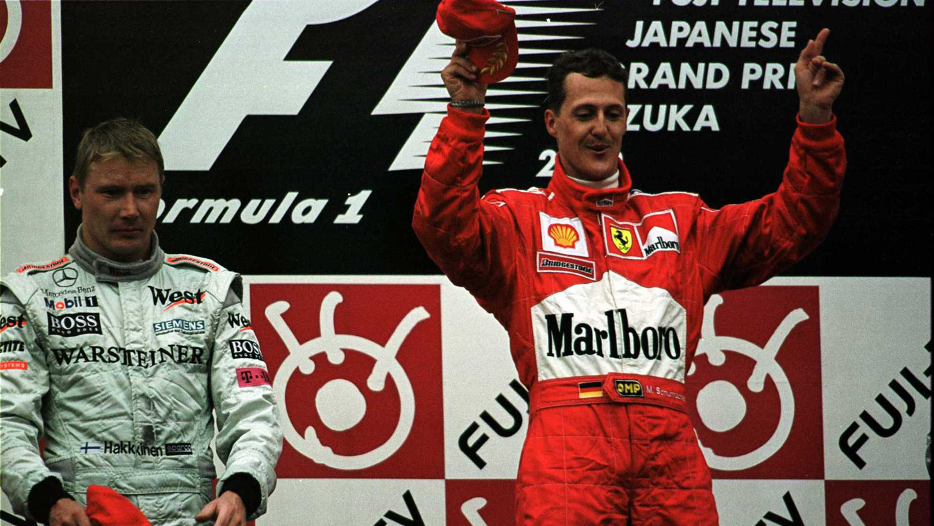 Forma-1, Japán Nagydíj, 2000, Mika Häkkinen, Mercedes, Michael Schumacher, Ferrari 