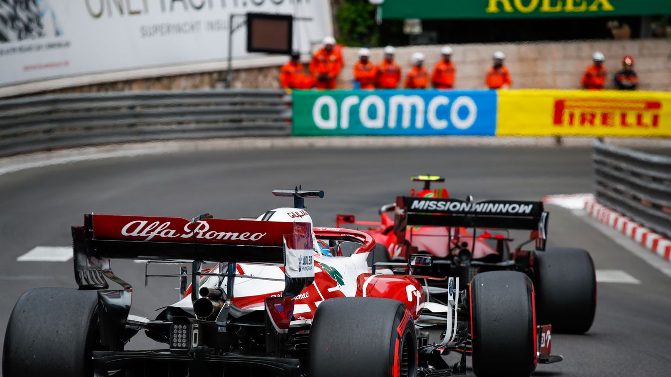 Forma-1, Kimi Räikkönen, Alfa Romeo Racing, Scuderia Ferrari, Monacói Nagydíj 