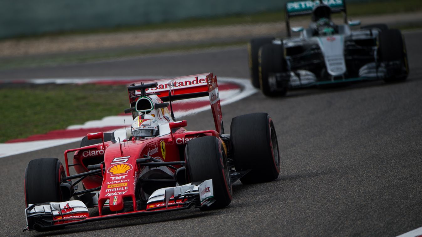 Forma-1, Sebastian Vettel, Scuderia Ferrari, Nico Rosberg, Mercedes AMG Petronas, Kínai Nagydíj 