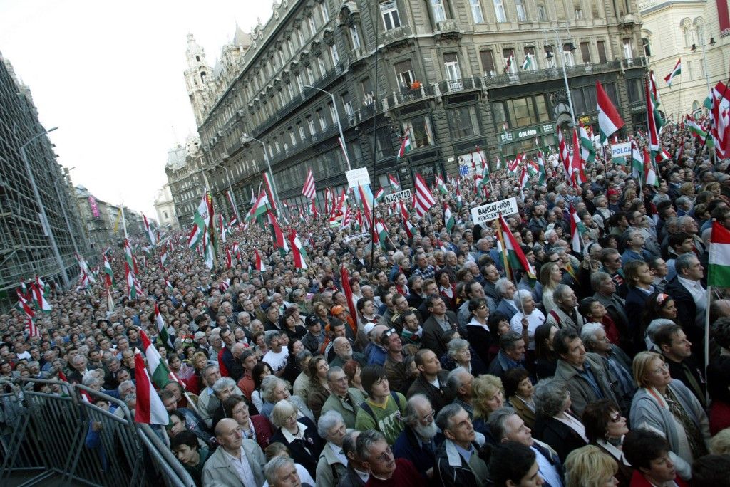 HUNGARY-POLITICS-PROTEST