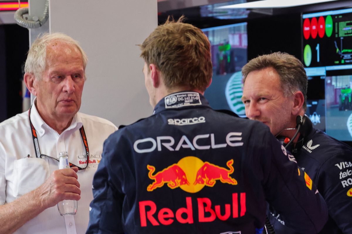 Max Verstappen, Red Bull, Christian Horner, Helmut Marko