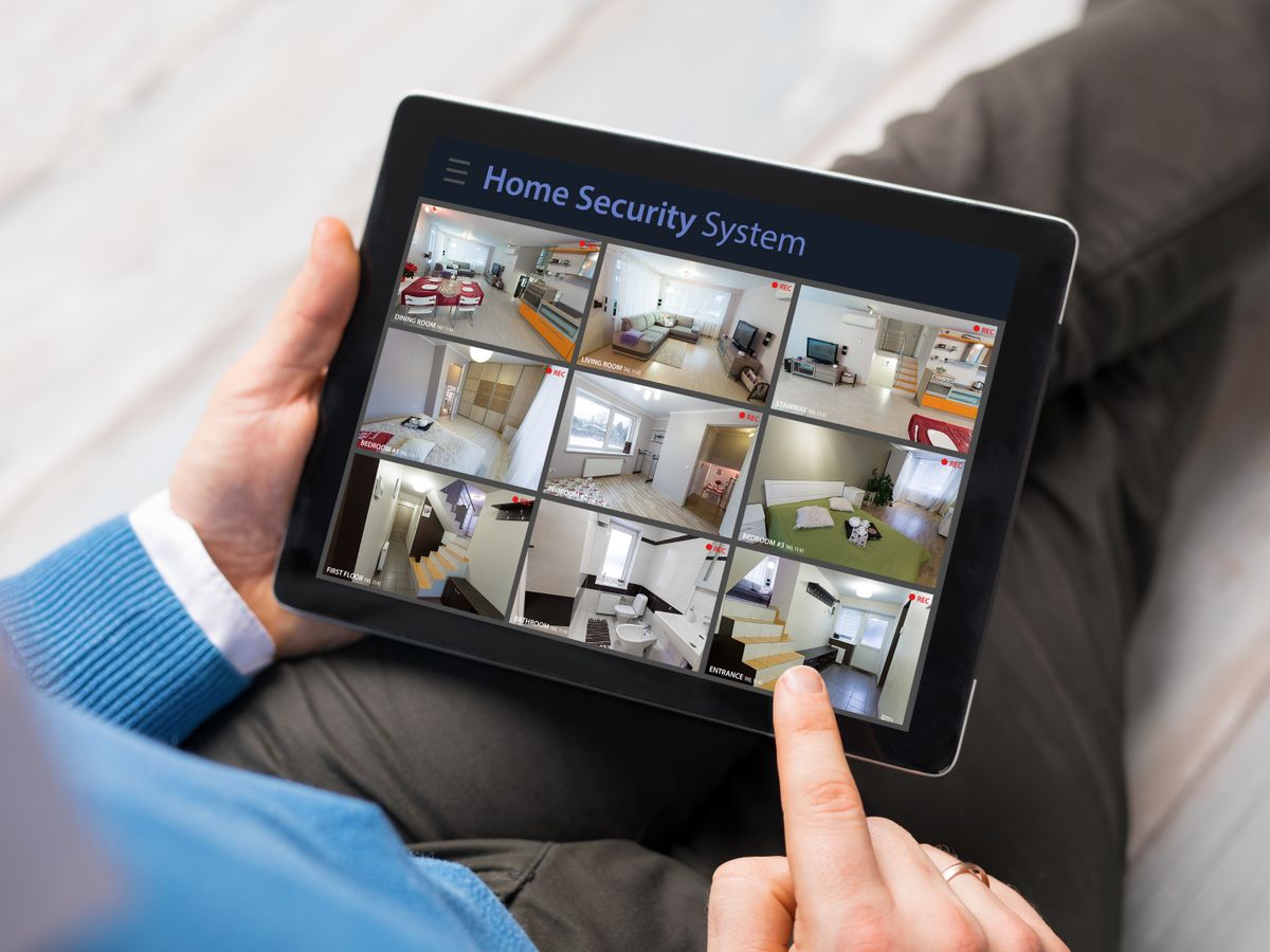Biztonsági kamera lakásban, otthon, biztonságikameralakásban
