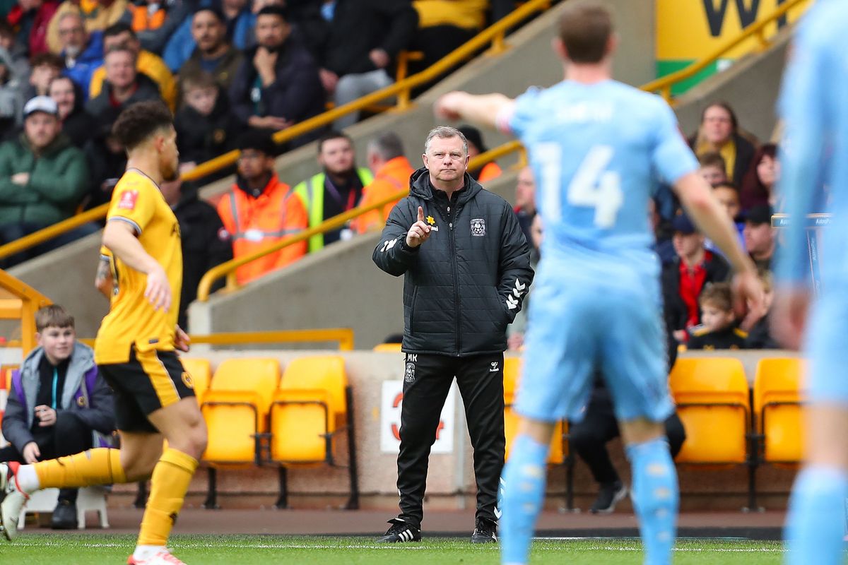 Wolverhampton Wanderers v Coventry City - Emirates FA Cup Quarter Final, Mark Robins