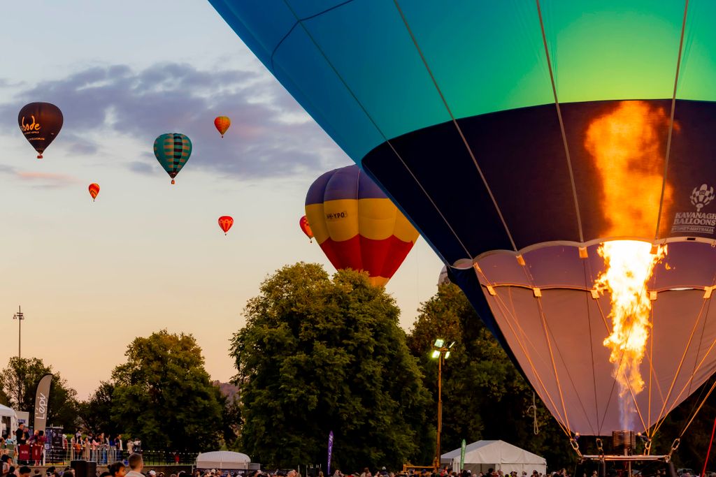 Hőlégballon, Fesztivál, 2024,  Canberra, Ausztrália, 