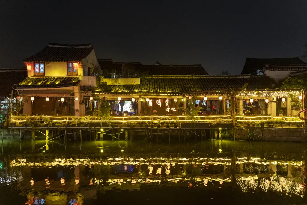 A kínai Hszitang óvárosa