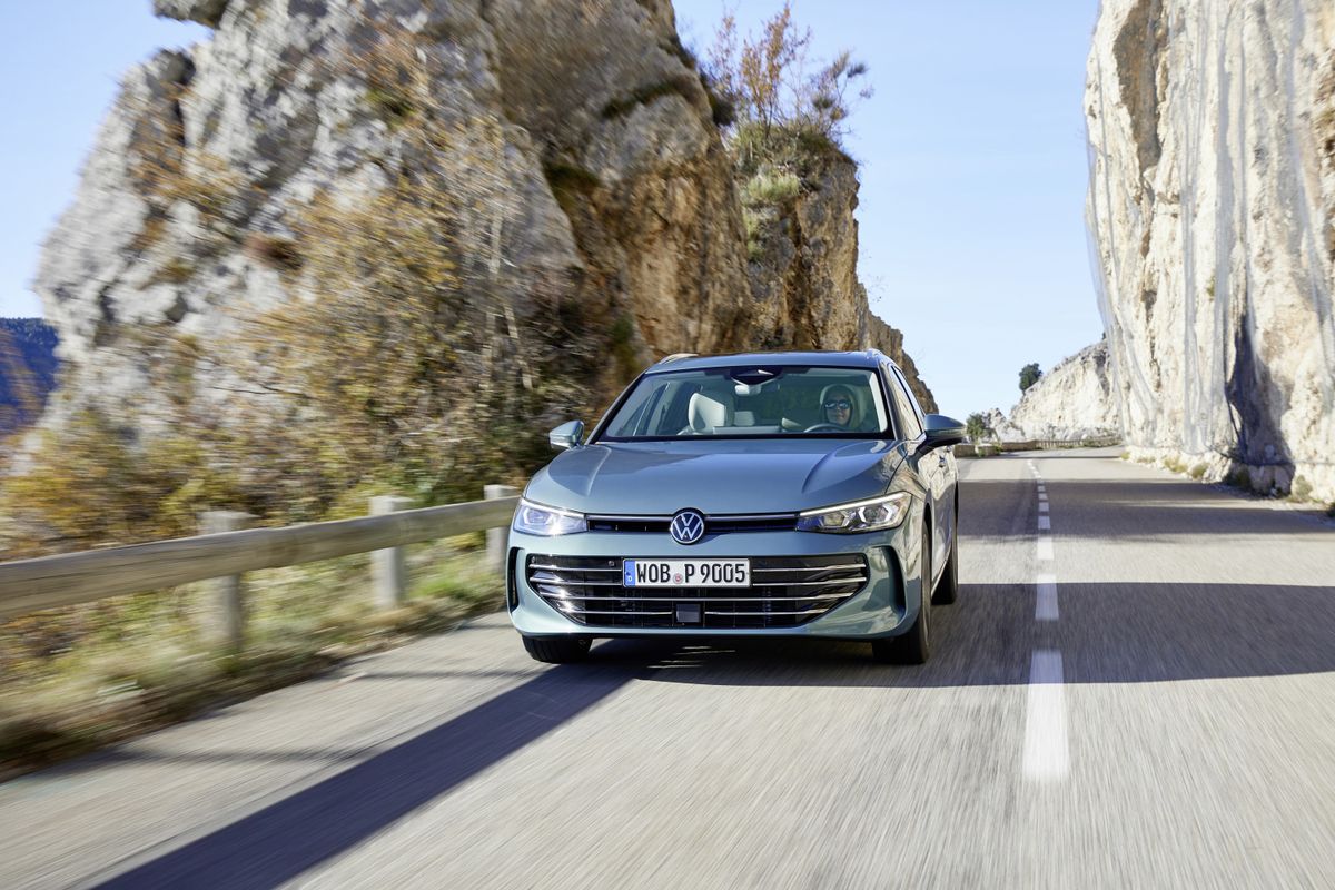 Volkswagen Passat menetpróba (2024), vezetés tavasszal