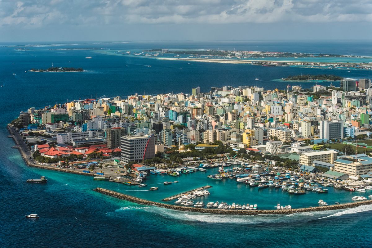 Maldivian,Capital,From,Above, Malé