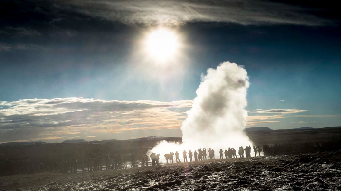 Eláll a lélegzett ettől a csodálatos izlandi gejzírtől - képek