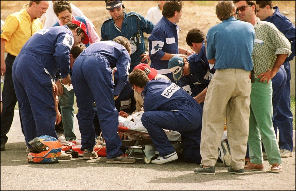 Martin Donnelly, Forma-1-es baleset, baleset, Forma-1, Jerez, pilóta, 1990, Spanyol Nagydíj