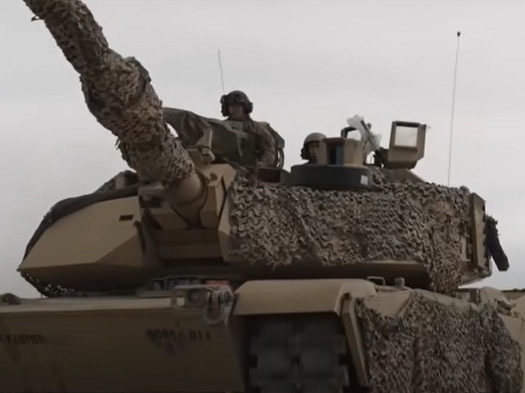 Abrams-tank