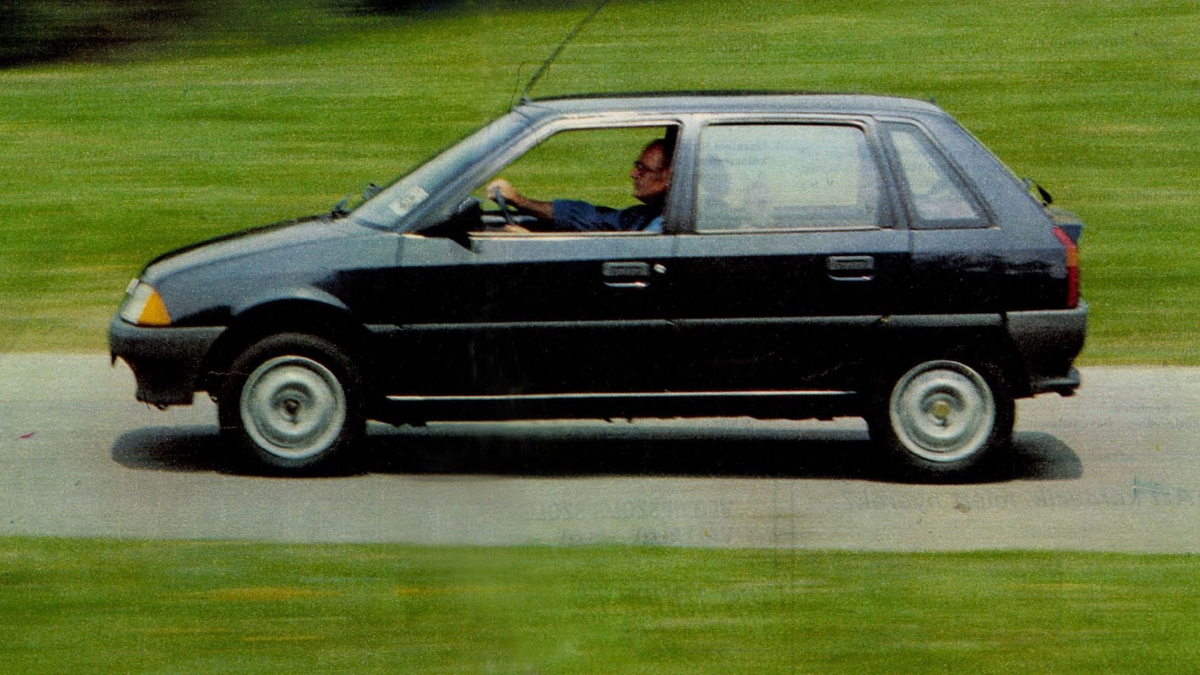 Autótesztek a hőskorból: az étvágytalan Citroen AX TRD