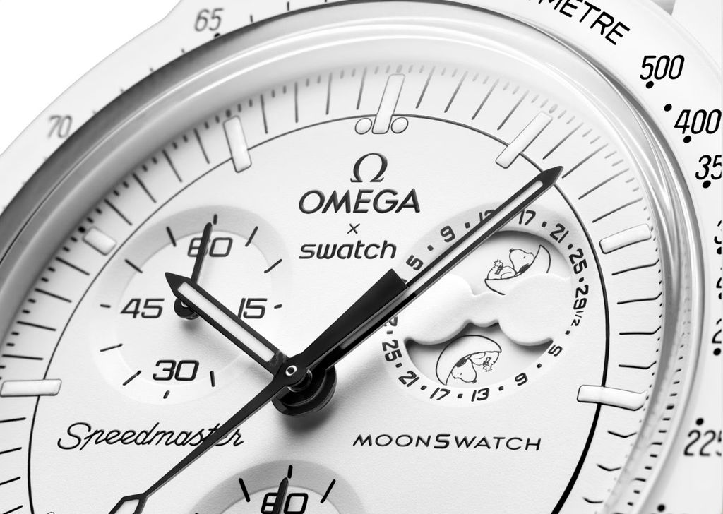 Omega swatch moonswatch moonphase